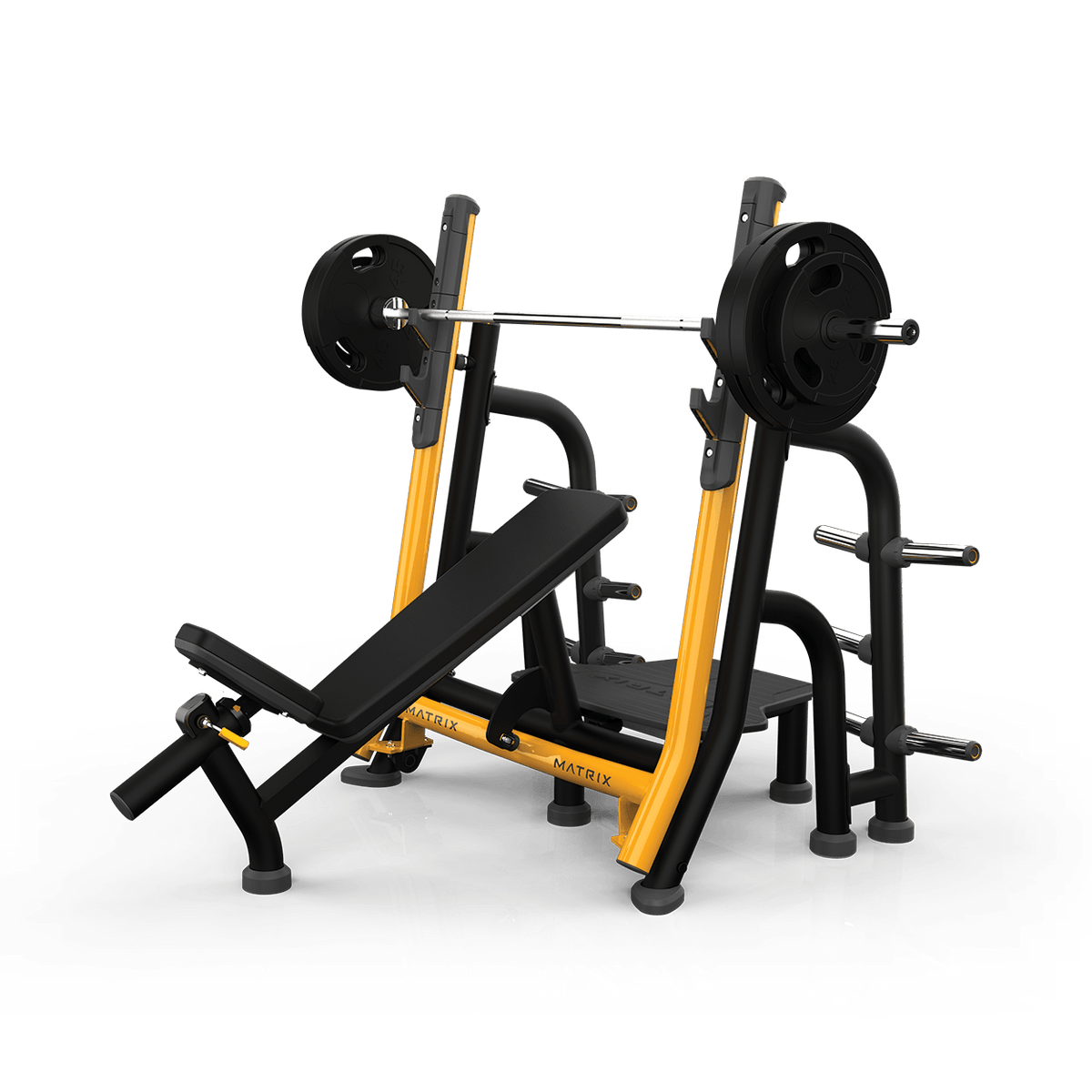 Magnum Breaker Olympic Incline Bench Johnson Fitness Australia