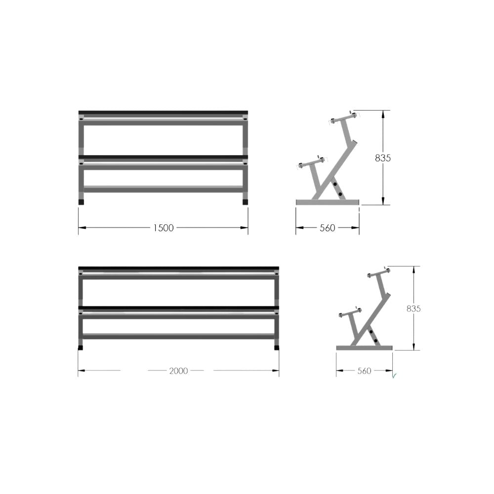 Hex Dumbbell Racks