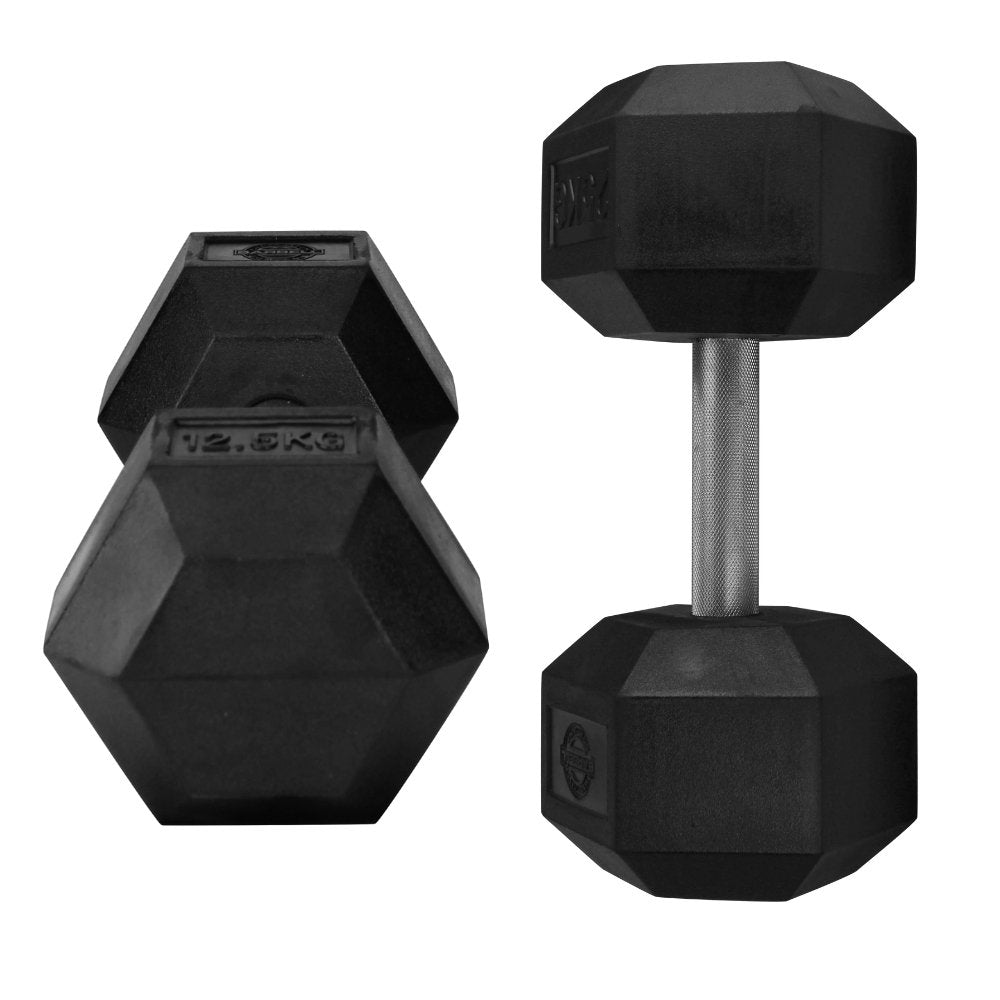 10 Pair Set Hex Dumbells - straight handle